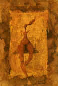 "La balanoire", 40 x 50 cm,  lavis