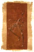 "Transe lointaine", 40 x 50 cm, lavis et craie