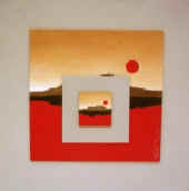 "Inclusion 1", UNAVAILABLE, 30 x 30 cm (11.8 x 11.8 in), acrylic on cardboard